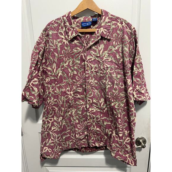OP Ocean Pacific XXL Hawaiian Shirt 100% cotton - Picture 1 of 4